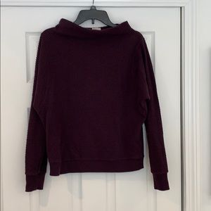 Anthropologie 9 h15 Plum sweater size M